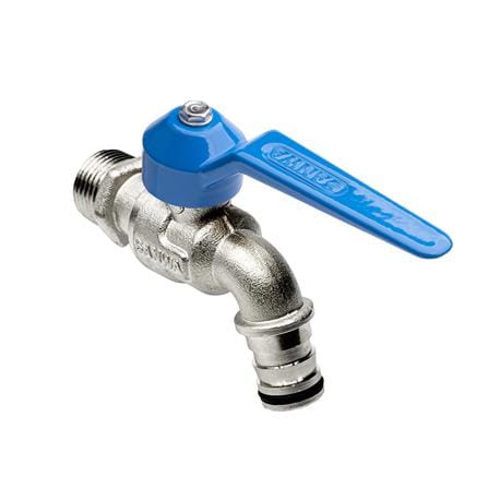 ก๊อกสนามแฟนซี SANWA 1/2 นิ้ว สีฟ้า_4