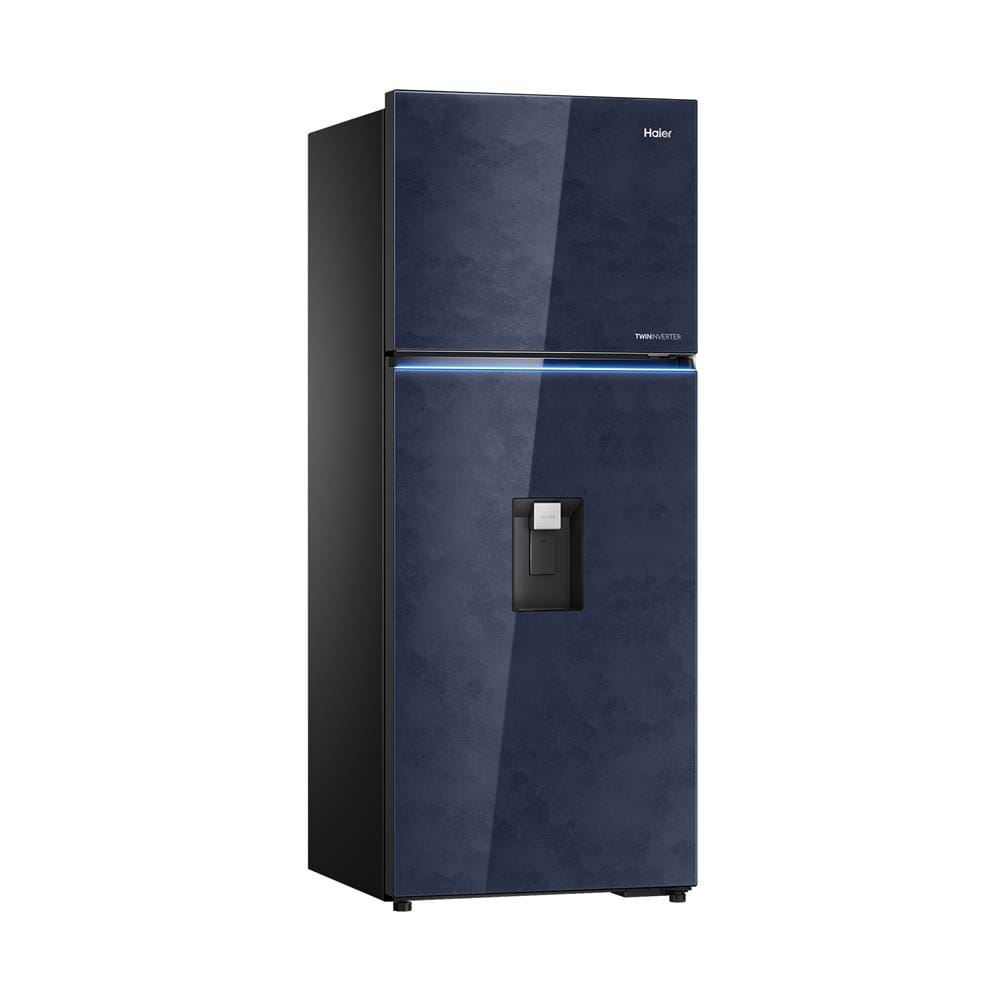 ตู้เย็น 2 ประตู HAIER HRF-490IWMGIU1 16.7 คิว กระจกน้ำเงิน