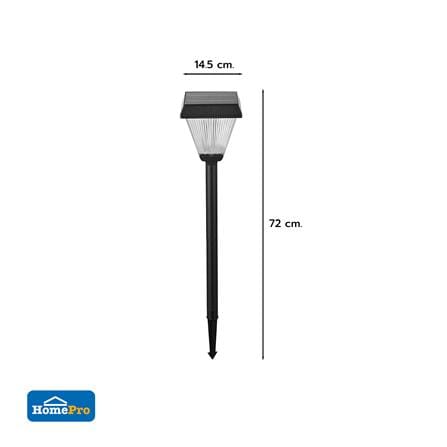 ไฟจัดสวน SOLAR CARINI DC-3661 1.5 วัตต์ COOL WHITE/WARM WHITE สีดำ_5
