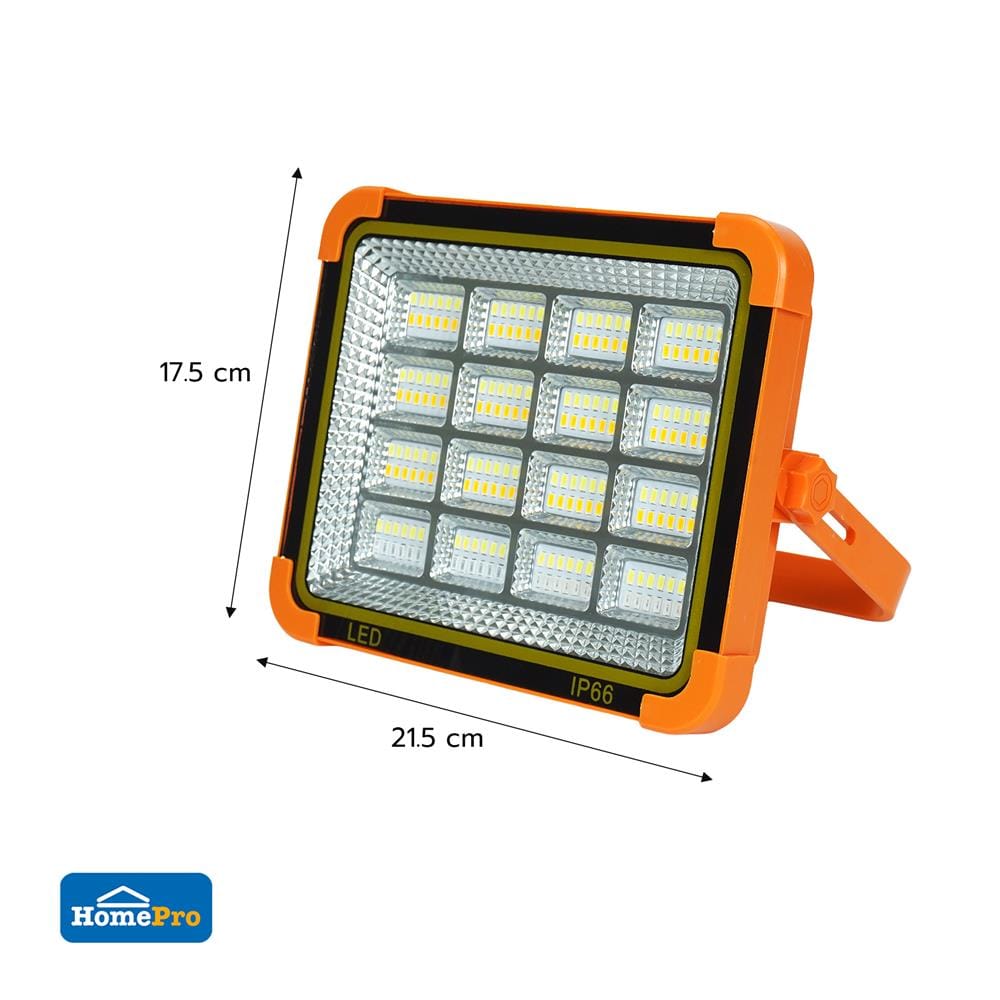 สปอตไลท์ SOLAR CARINI S001 15 วัตต์ DAYLIGHT/COOL WHITE/WARM WHITE สีเหลือง/ดำ