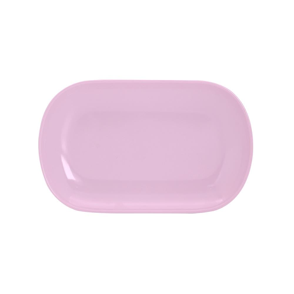 จานเปลเหลี่ยมเมลามีน 8.5 นิ้ว VANDA CLASSIC สีชมพู