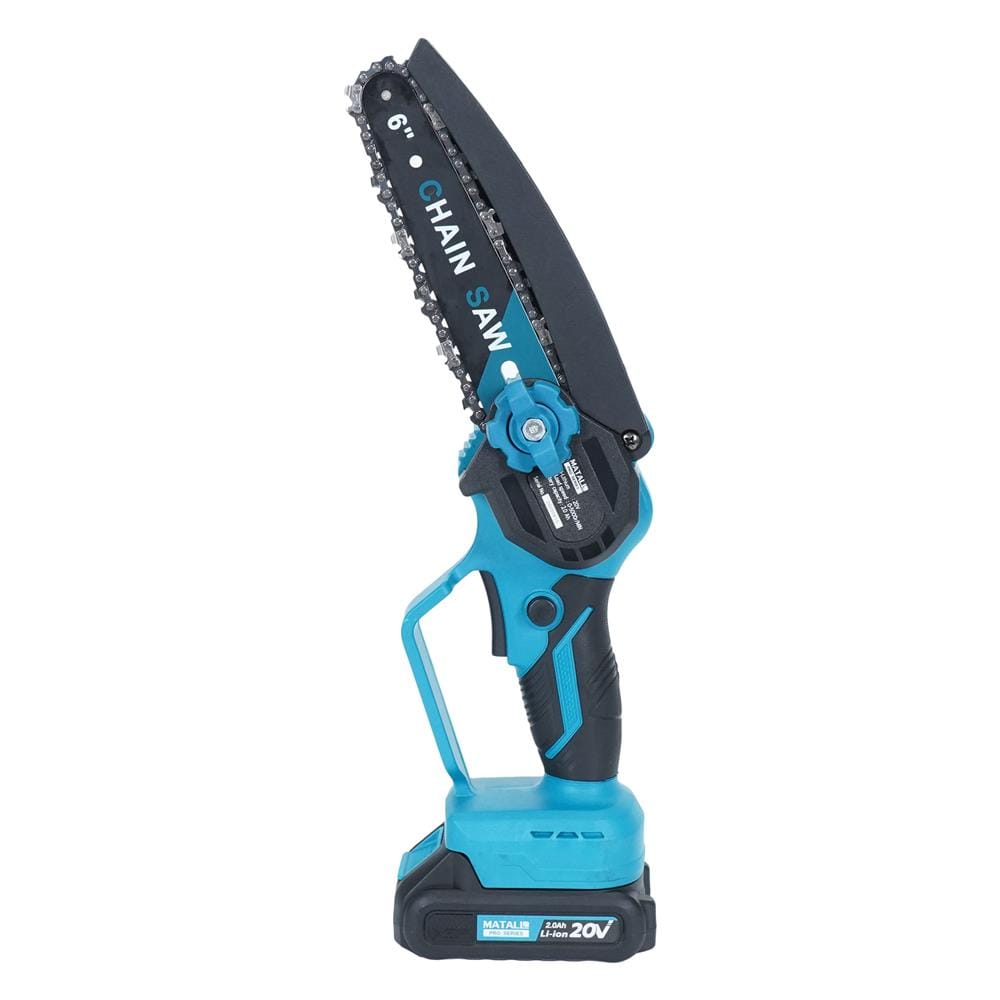 เลื่อยโซ่ไร้สาย (พร้อมแบตเตอรี่) MATALL PRO 6 นิ้ว 20 โวลต์
