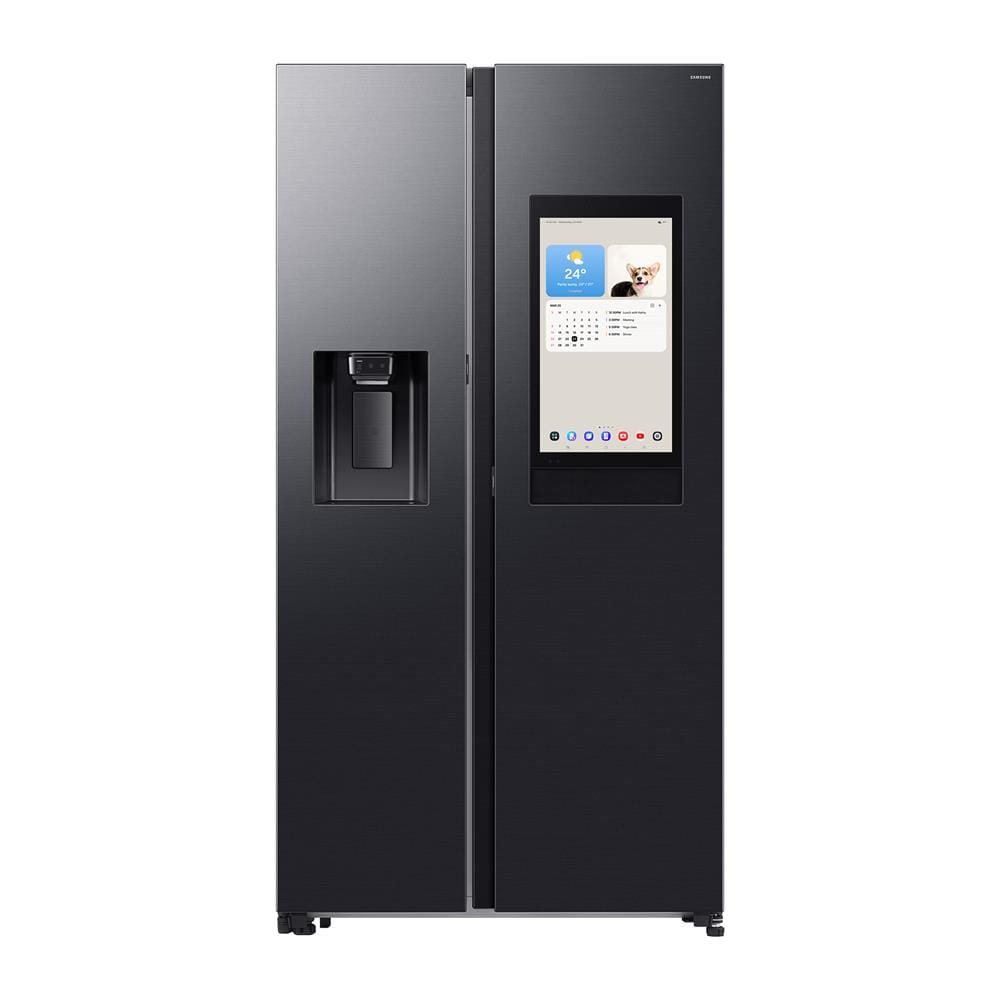 ตู้เย็น SIDE BY SIDE SAMSUNG RS90F65A2FST 21.7 คิว สีดำ