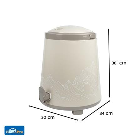 ถังน้ำดื่ม มีก๊อก SPRING COOL MATE CIRCULAR 14 ลิตร สีโทป_6