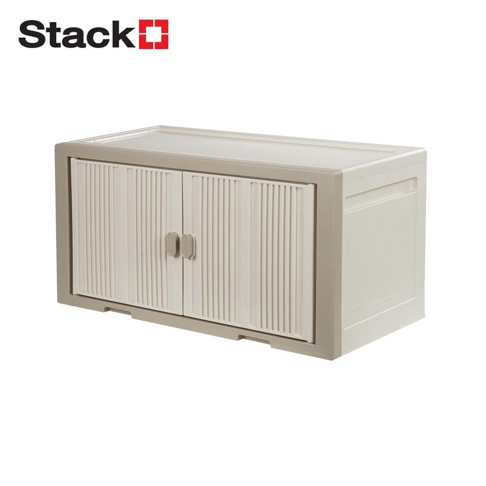กล่องบานเปิด STACKO SORA 64X32X32.5 ซม. สีเบจ_1