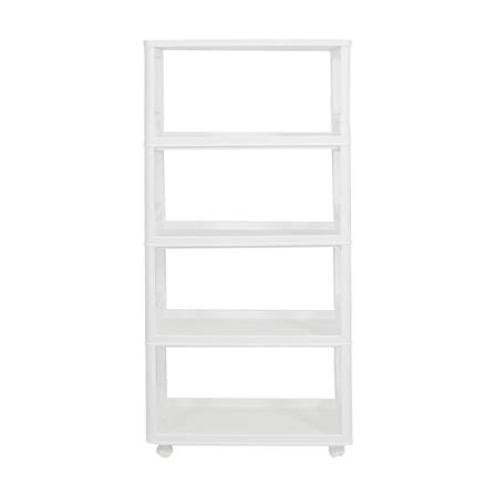 ชั้นวางของพับได้ 4 ชั้น STACKO GENNA 64X40X130 ซม. สีขาว_2
