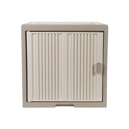 กล่องบานเปิดข้าง STACKO SORA 32X32X32.5 ซม. สีเบจ_2