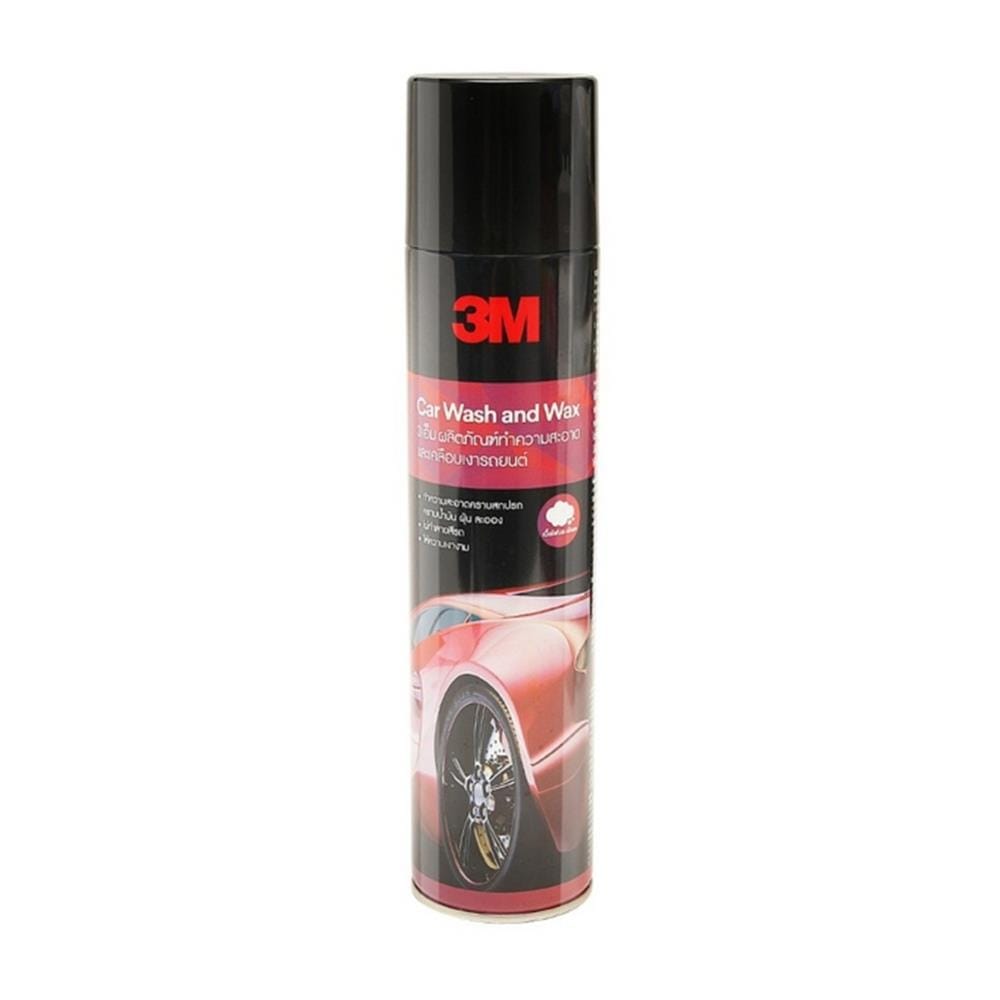 สเปรย์โฟมล้างรถพร้อมเคลือบเงา 3M 600 มล.