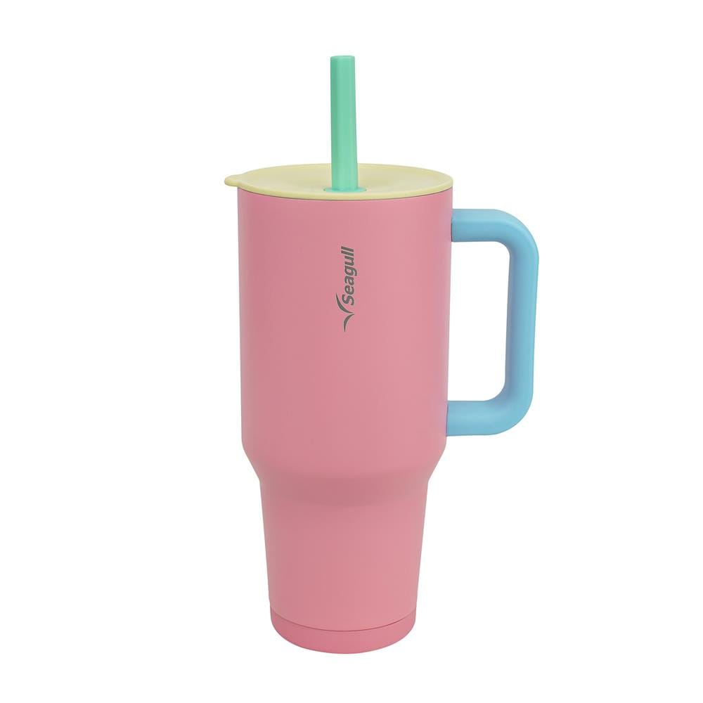 แก้วน้ำสุญญากาศ SEAGULL SMOOTHIE MIX 1.2 ลิตร สีชมพู