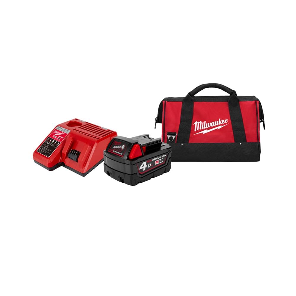 ชุดเลื่อยวงเดือน 7 1/4 นิ้ว (พร้อมแบตเตอรี่) MILWAUKEE REDSTART M18 BLCS66-401B 18 โวลต์