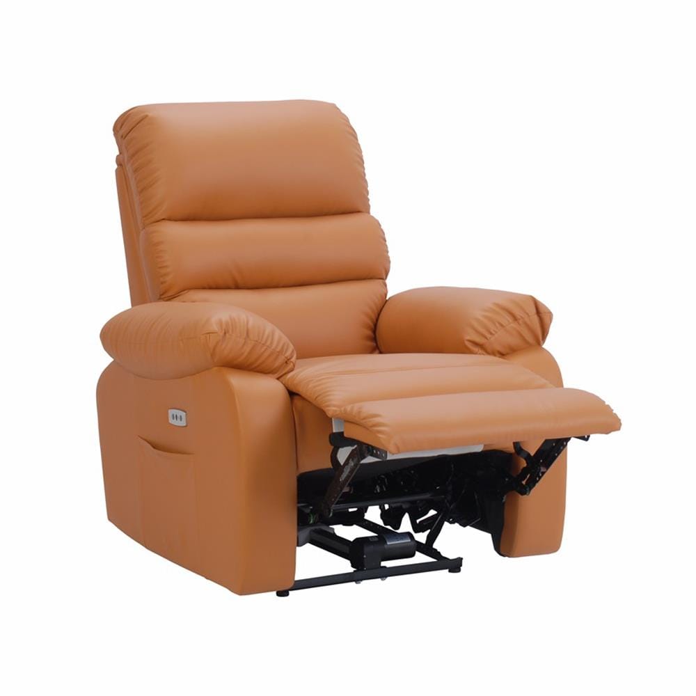 เก้าอี้ปรับนอนไฟฟ้า FURDINI JASPER สีน้ำตาล