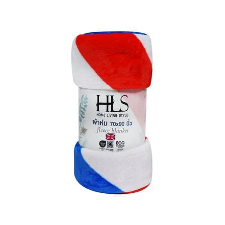ผ้าห่ม HOME LIVING STYLE UK 70X90 นิ้ว สี MULTICOLOR_4
