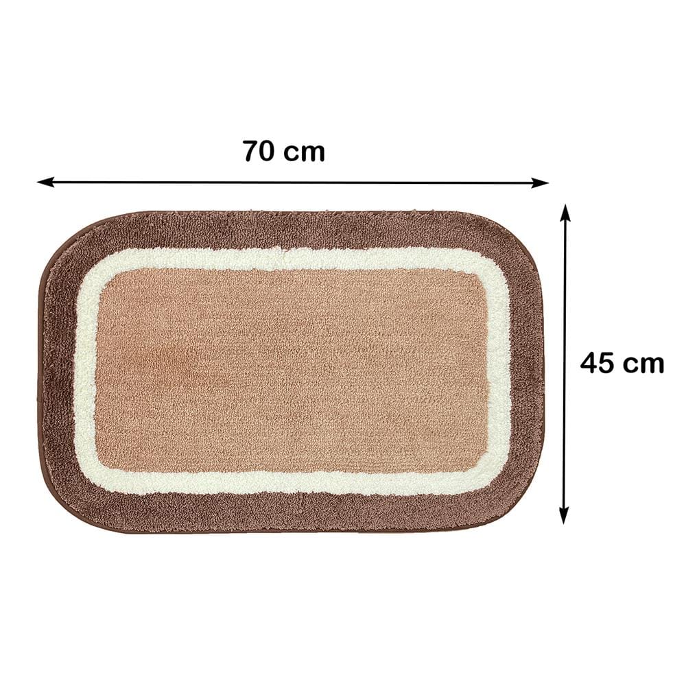 พรม HOME LIVING STYLE BORDI 45X70 ซม. สีน้ำตาล
