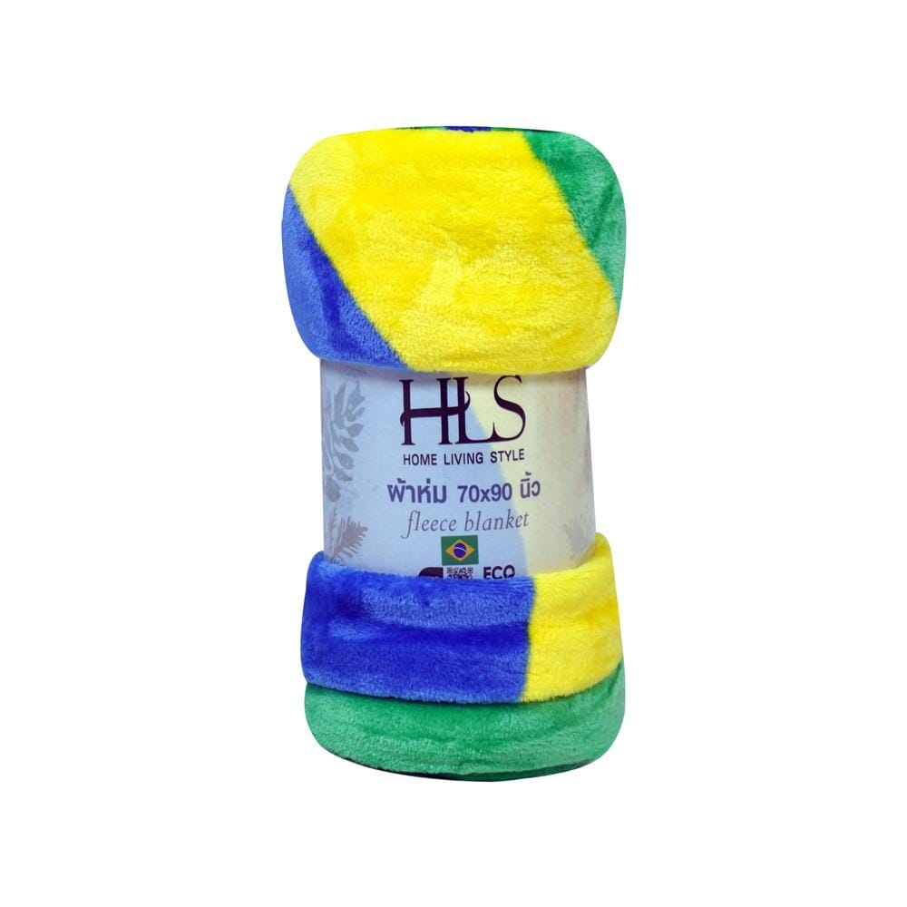 ผ้าห่ม HOME LIVING STYLE BRASIL 70X90 นิ้ว สี MULTICOLOR