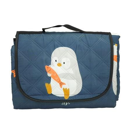 แผ่นอเนกประสงค์ HOME LIVING STYLE PENGUIN 195X195 ซม. สีน้ำเงิน_5