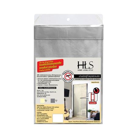 ม่านกันยุงและแมลง HOME LIVING STYLE GUARD 90x210 ซม. สีเทา_4
