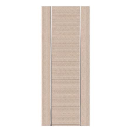 ประตูภายในโพลีสไตรีน ไม่เจาะลูกบิด LINEDEKOR DTD02S 90x200 ซม. สีบีชด้าน