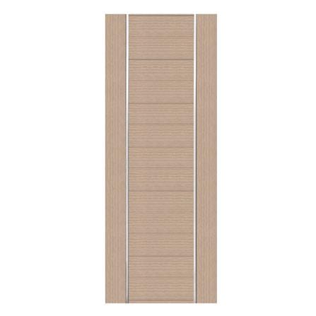 ประตูภายในโพลีสไตรีน ไม่เจาะลูกบิด LINEDEKOR DTD02S 70x200 ซม. สีบีชด้าน