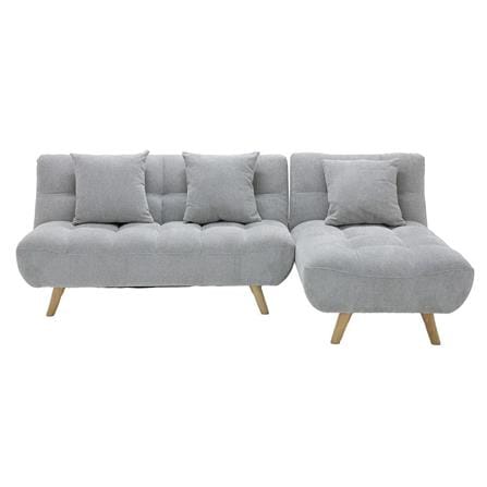 โซฟาเข้ามุม KONCEPT JAWY 19227796 สีเทาอ่อน_0