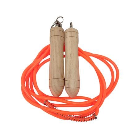 เชือกกระโดด THAISPORTS T107 PVC สีส้มสะท้อนแสง_0