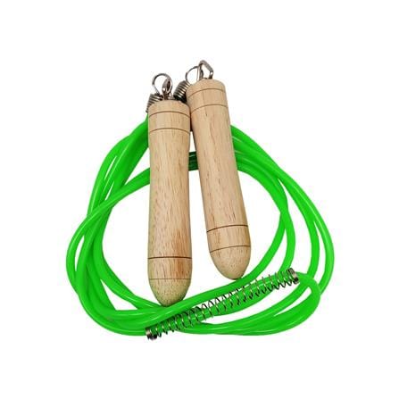 เชือกกระโดด THAISPORTS T107 PVC สีเขียวสะท้อนแสง