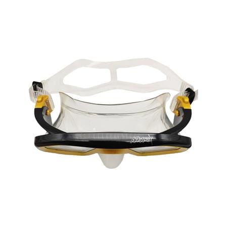 ชุดหน้ากากดำน้ำ AQUANOX M1542P สีเหลือง/ดำ_2