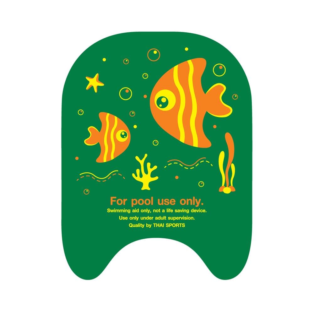 โฟมว่ายน้ำ THAISPORTS Y2020 ลายแฟนซี สีเขียว