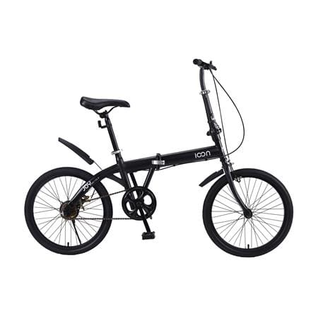 จักรยานพับ 20 นิ้ว JOY BICYCLE ICON สี MATT BLACK_3