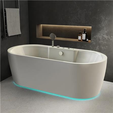 อ่างอาบน้ำ I-SPA I-IMP170WF-4XS-M 170 ซม. สีขาว_1
