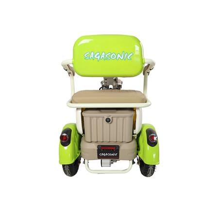 สกู๊ตเตอร์ไฟฟ้า 3 ล้อ SAGASONIC C3 สีเขียว_5