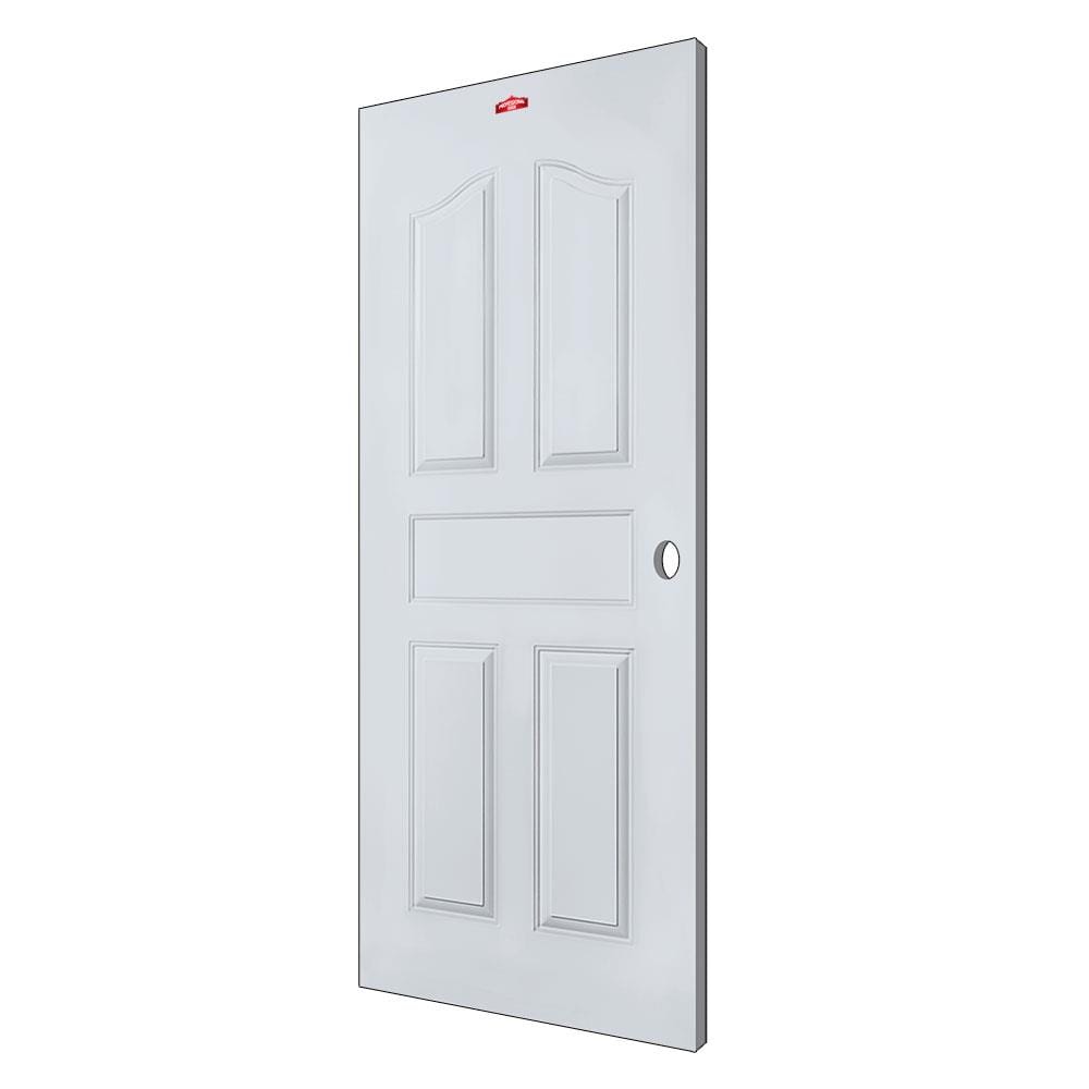 ประตูภายนอกเหล็ก เจาะลูกบิด PROFESSIONAL DOOR G2G 89.2x199.4 ซม. สีเทา