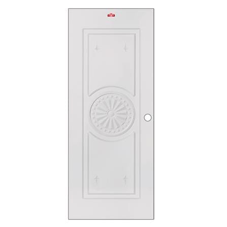 ประตูภายนอกเหล็ก เจาะลูกบิด PROFESSIONAL DOOR I2C 89.2x199.4 ซม. สีครีม