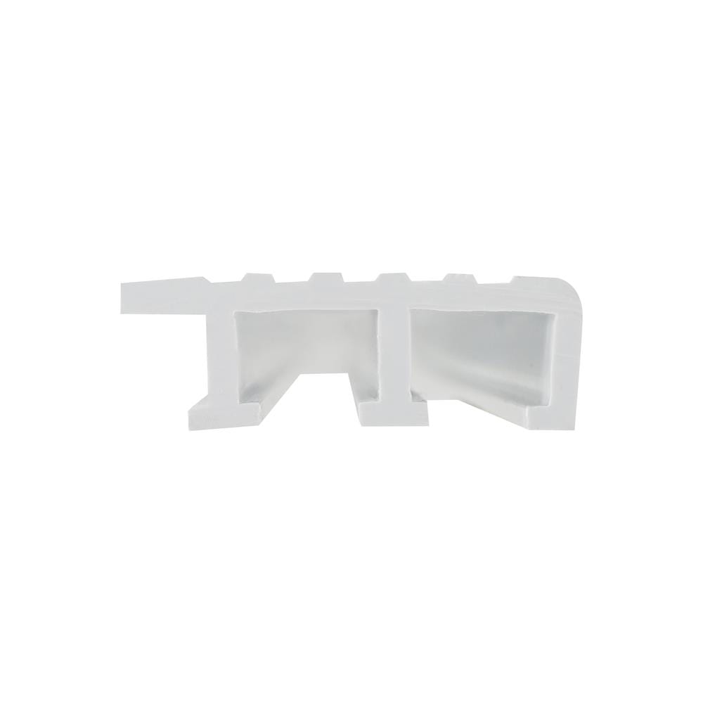 จมูกบันได PVC TARA 45 มม. x 2 ม. สีขาว