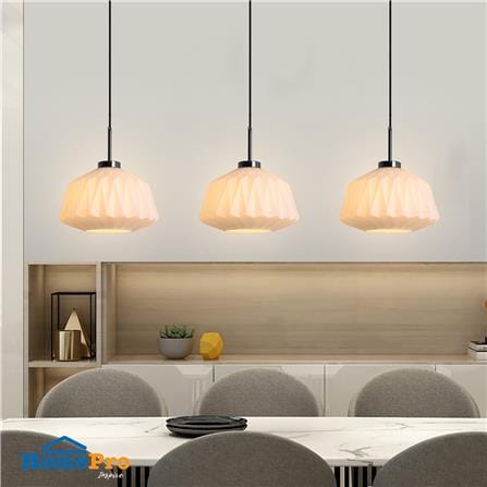 ไฟช่อ CARINI MS24140 สีขาว/ดำ 1 หัว_3