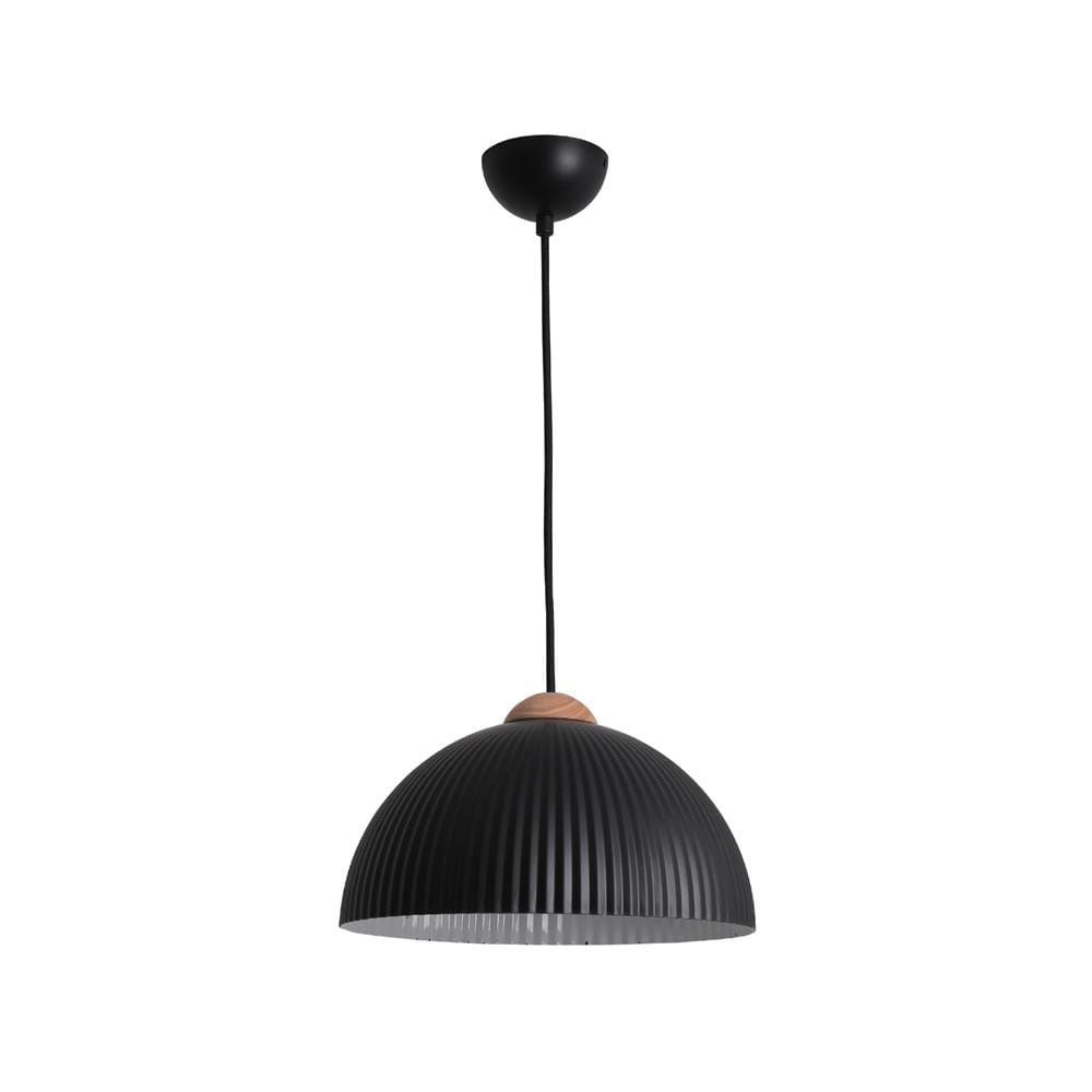 ไฟช่อ CARINI MS24131BK สีดำ/น้ำตาล 1 หัว