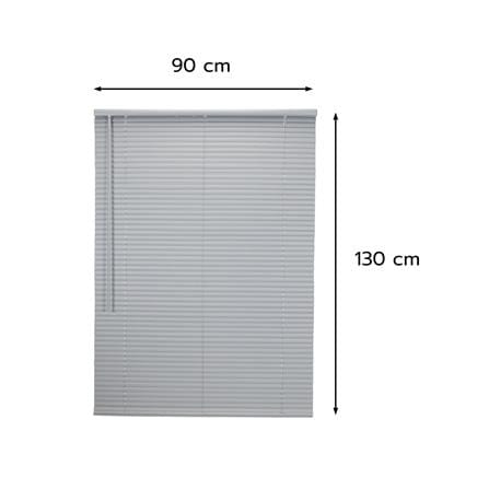 มู่ลี่ไวนิล HOME LIVING STYLE CORDLESS 90x130 ซม. สีเทา_7