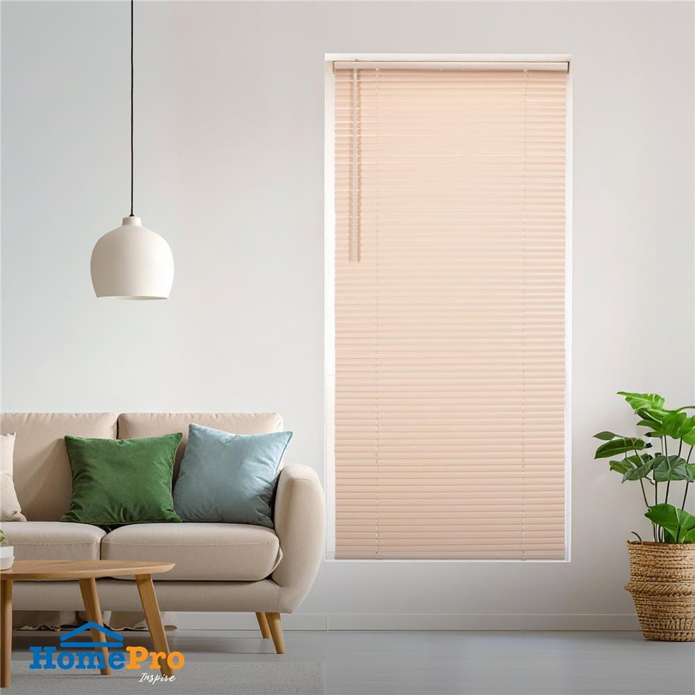 มู่ลี่ไวนิล HOME LIVING STYLE CORDLESS 70x160 ซม. สีครีม