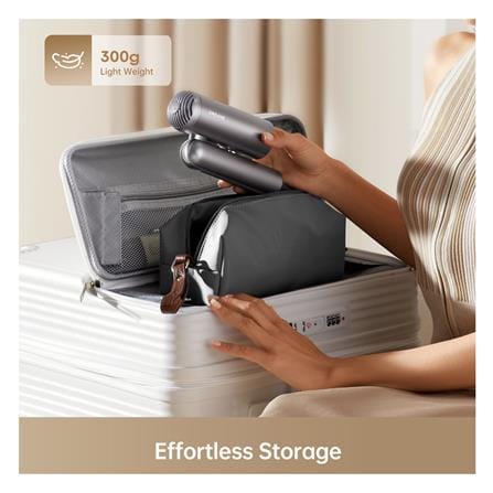 ไดร์เป่าผม DREAME POCKET 1300 วัตต์ สี TITANIUM GOLD_9