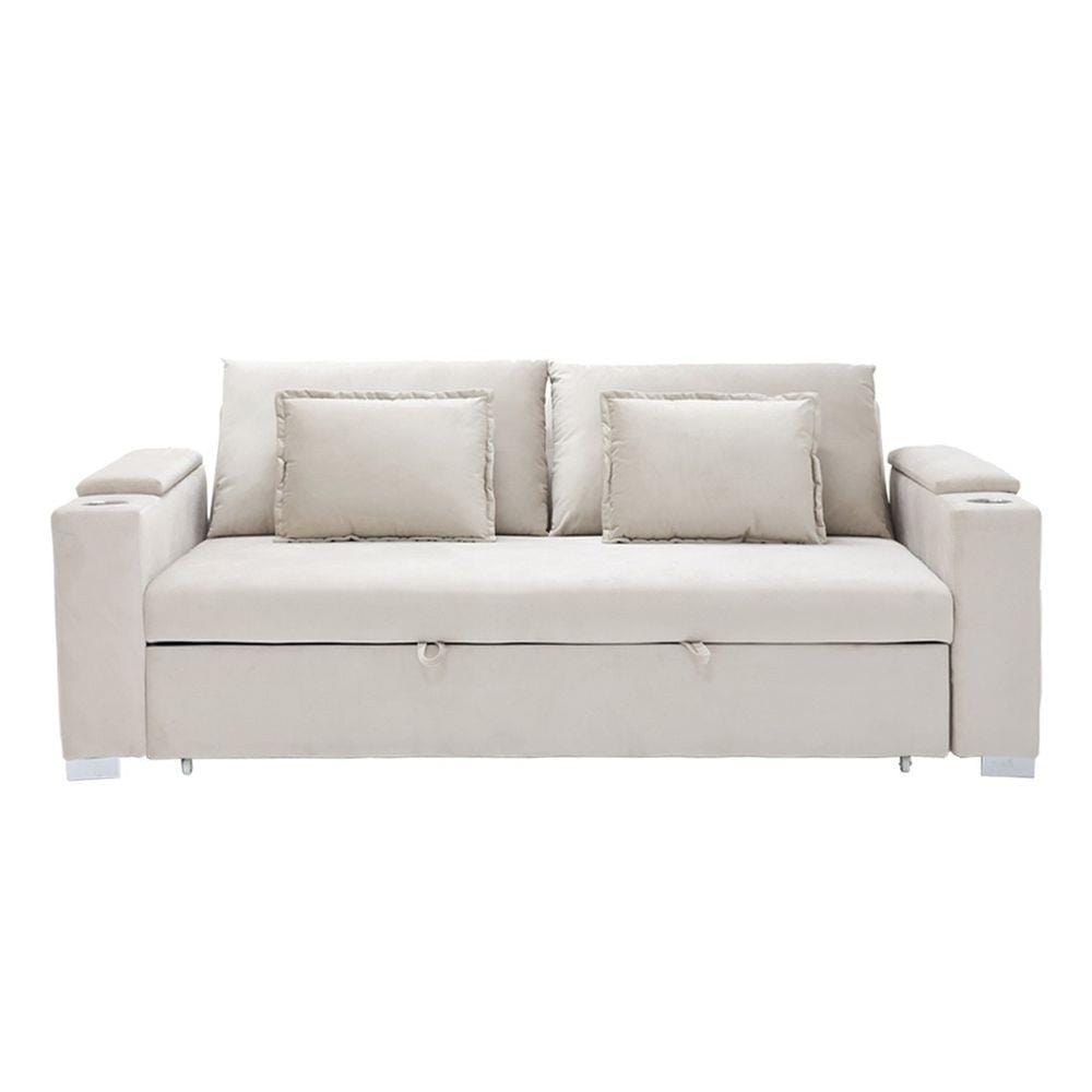 โซฟาเบด 3 ที่ันั่ง SB FURNITURE RASIA 19237393 สีเบจ