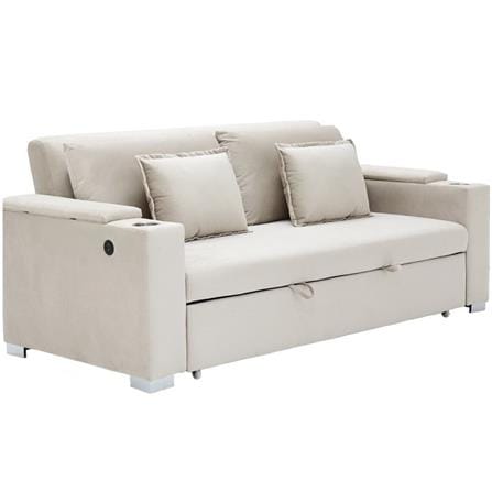 โซฟาเบด 3 ที่ันั่ง SB FURNITURE RASIA 19237393 สีเบจ_1