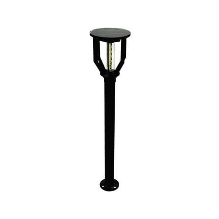 ไฟทางเดิน SOLAR SHINING S-GDN04B-SL 10 วัตต์ วอร์มไวท์ สีดำ_0