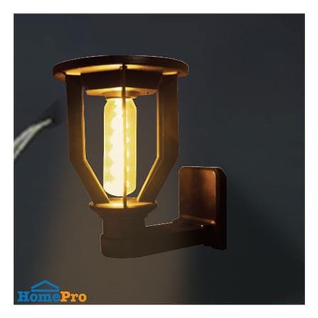 ไฟทางเดิน SOLAR SHINING S-GDN04B-SL 10 วัตต์ วอร์มไวท์ สีดำ_5