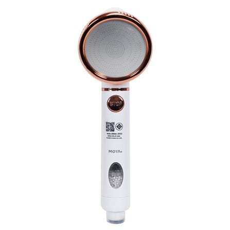 ฝักบัวสายอ่อน 3 ระดับ MOYA K2100489 สีขาว-ชมพู_1