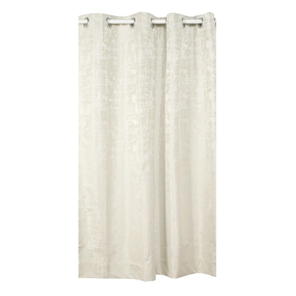 ผ้าม่าน EYELET HOME LIVING STYLE CRUSTAL UV 135X160 ซม. สีครีม