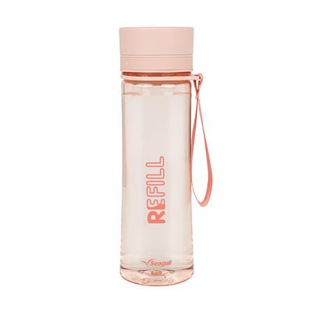ขวดน้ำพลาสติก PC SEAGULL 680 มล. สีพีช_0