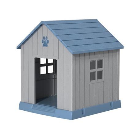 บ้านสัตว์เลี้ยง DPETT HOMEY HOUSE สีเทา-ฟ้า_0