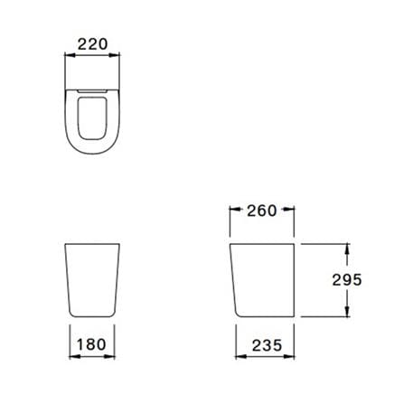 ขาตั้งอ่างล้างหน้า COTTO C4243 สีขาว_2