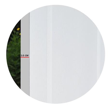 ประตูภายใน HDF ไม่เจาะลูกบิด METRO PARMA 404 ประกายพฤกษ์ 70x200 ซม. สีรองพื้น_4