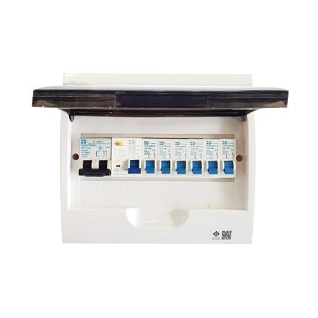 ชุดตู้คอนซูมเมอร์ยูนิต 10 ช่อง พร้อมเมนและกันดูด RCBO 50 แอมป์ HI-TEK_0