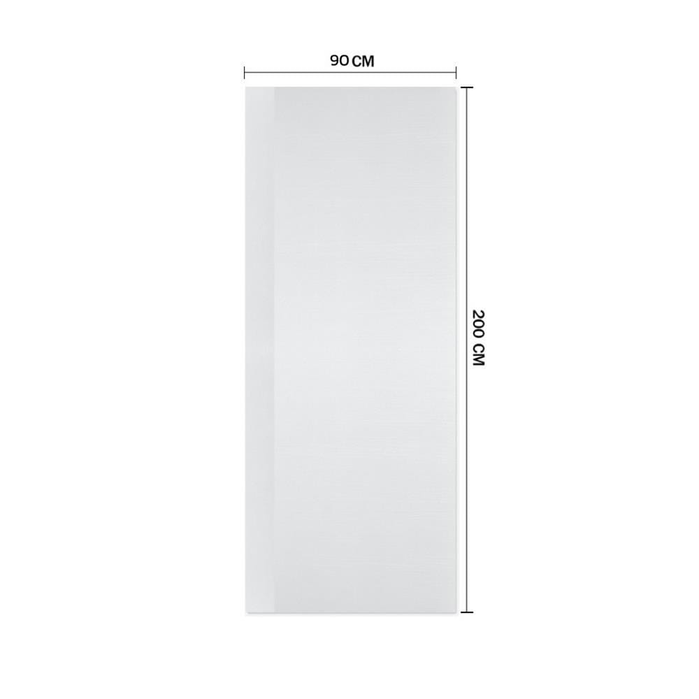 ประตูภายใน HDF ไม่เจาะลูกบิด METRO NAPOLI 003 90x200 ซม. สีรองพื้น